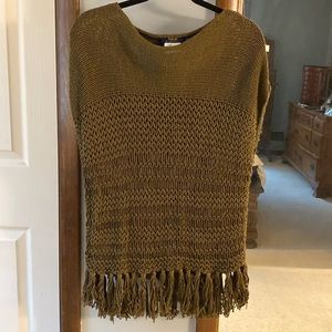 Polo Ralph Lauren Olive Green Cotton Sweater